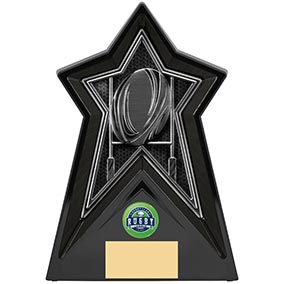 200mm Starforce Black Rugby Trophy