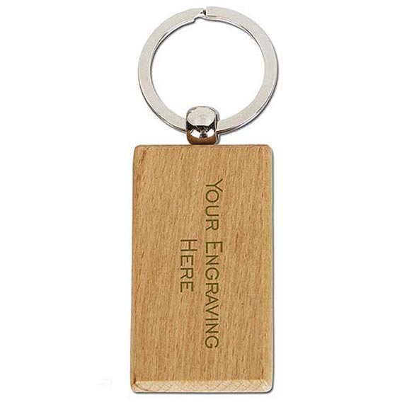 Bamboo Keyring