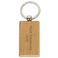 Bamboo Keyring