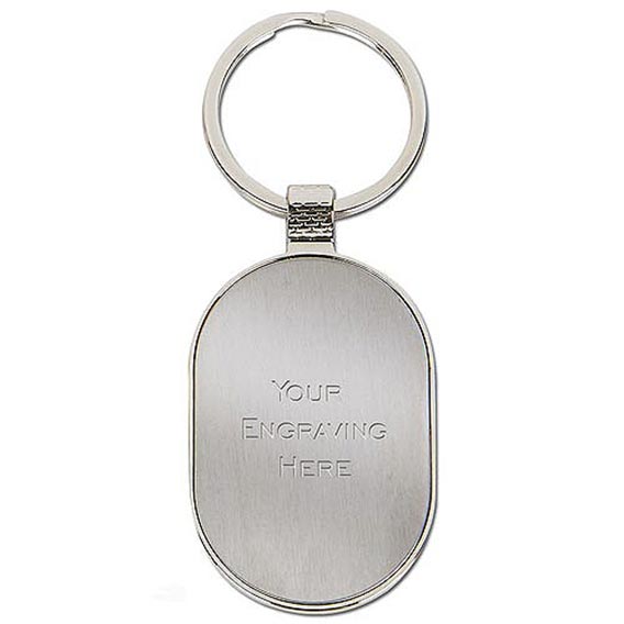 Oval Keyring