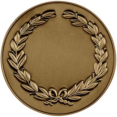 50mm Gold Wreath Medal 