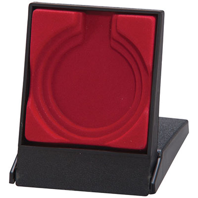 Red Insert 70mm Black Medal Case 2.20