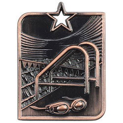 Centurion Star Series Swimming Medal Bronze 53mm