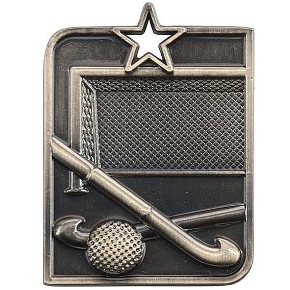 Centurion Star Series Hockey Medal Gold 53x40mm