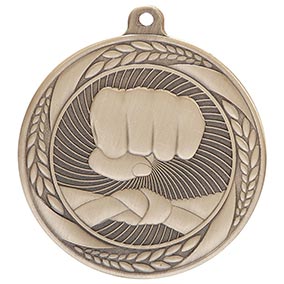 Gold Typhoon Martial Arts Medal 55mm