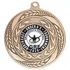Gold Typhoon Multisport Medal 55mm