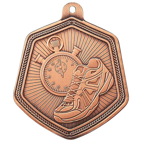 Falcon Bronze Running Medal 65mm