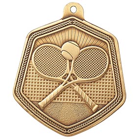 Falcon Tennis Medal Gold 65mm