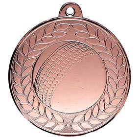 Aviator Bronze Cricket Medal 50mm