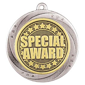 Silver Superstar Special Award Medal 60mm