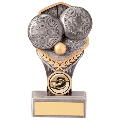 Falcon Lawn Bowls Trophy 140mm