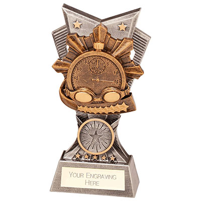 150mm Spectre Swimming Trophy