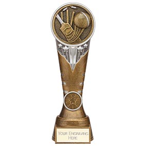 225mm Ikon Tower Cricket Trophy