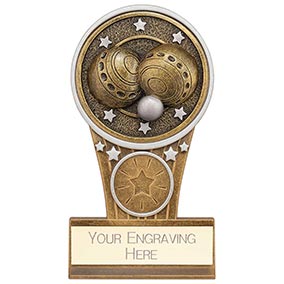 Ikon Tower Lawn Bowls Trophy 125mm