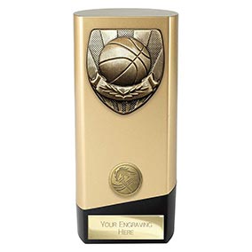 Gold Prime Cobra Basketball Trophy 160mm