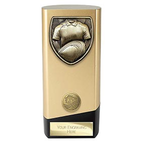 Gold Prime Cobra Rugby Trophy 160mm