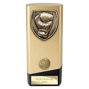 Gold Prime Cobra Boxing Trophy 160mm