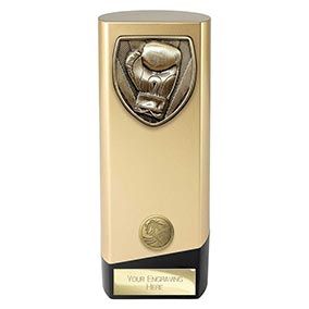 Gold Prime Cobra Boxing Trophy 190mm