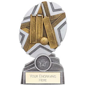 150mm The Stars Cricket Trophy