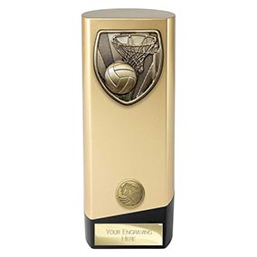 Gold Prime Cobra Netball Trophy 190mm