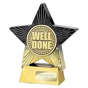 Superstar Well Done Trophy 140mm