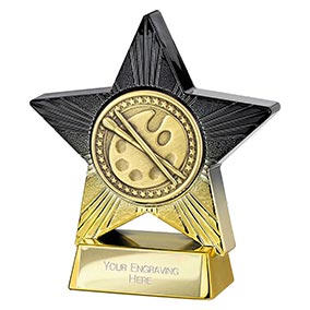Gold Superstar Art Award 110mm