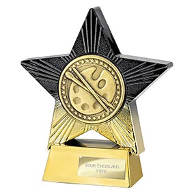 Gold Superstar Art Award 140mm