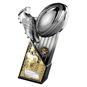 The Marauders Gold Shirt Rugby Trophy 220mm