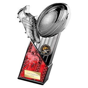 The Marauders Red Shirt Rugby Trophy 190mm