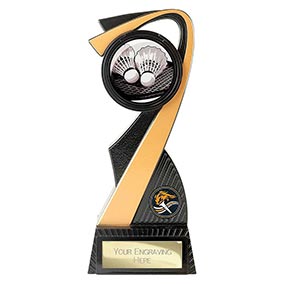 200mm Mania Badminton Trophy