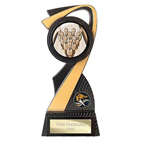 180mm Mania Ten Pin Trophy