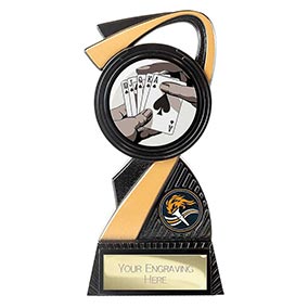 155mm Mania Poker Trophy