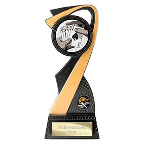 205mm Mania Poker Trophy