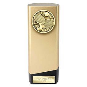 Gold Prime Star Table Tennis Trophy 190mm