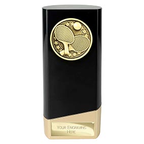 Black Prime Star Table Tennis Trophy 160mm