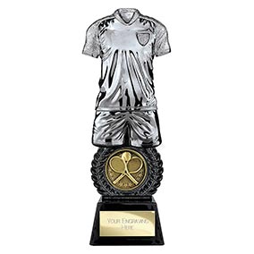 Intensity Gunmetal Shirt Tennis Trophy