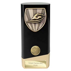 Black Prime Cobra Swimming Trophy 160mm