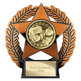 Emperor Star Bronze Boxing Plaque