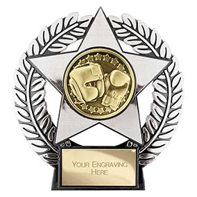 Emperor Star Silver Boxing Plaque