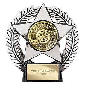 Emperor Star Silver Cycling Plaque
