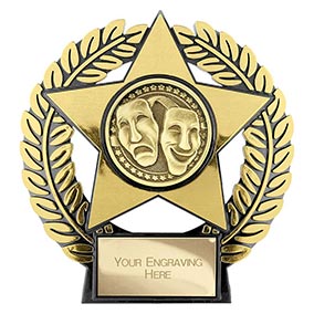 Emperor Star Gold Drama Plaque