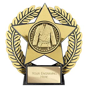 Emperor Star Gold Martial Arts Plaque