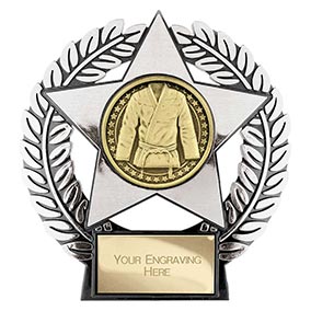 Emperor Star Silver Martial Arts Plaque