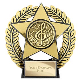 Emperor Star Gold Music Plaque
