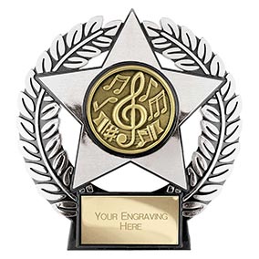 Emperor Star Silver Music Plaque