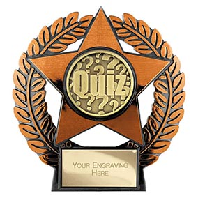 Emperor Star Bronze Quiz Plaque