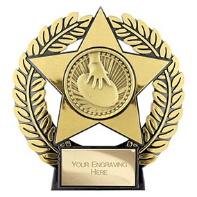 Emperor Star Gold Rugby Plaque