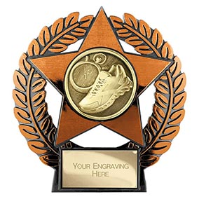 Emperor Star Bronze Running Plaque