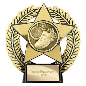 Emperor Star Gold Running Plaque