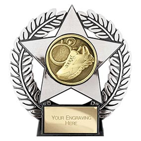 Emperor Star Silver Running Plaque